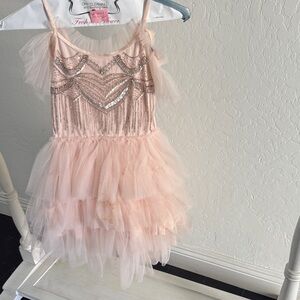 Tutu Du Monde Pale Blush Pink Tulle Sequin Dance Dress
